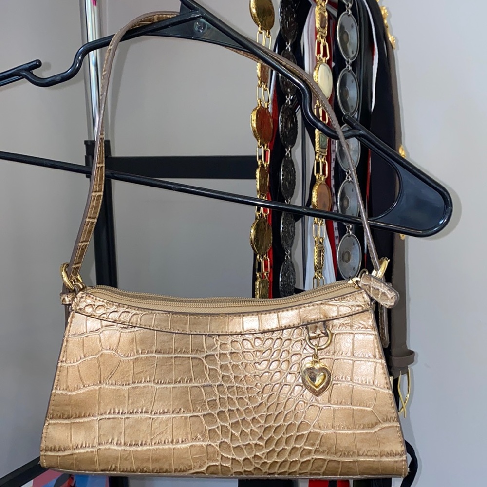 Y2K crocodile purse 🤎 no brand